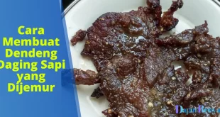 Cara Membuat Dendeng Daging Sapi yang Dijemur