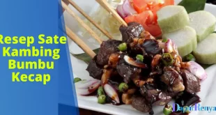 Resep Sate Kambing Bumbu Kecap