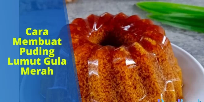 cara membuat puding lumut gula merah